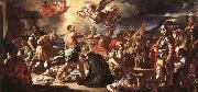 Francesco Solimena The Martyrdom of Sts Placidus and Flavia Spain oil painting reproduction